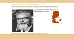 Desktop Screenshot of ernestclaesgenootschap.be